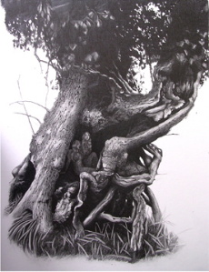 RUSALKA signed print by Alexandra Dawe