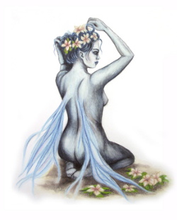 WINTER signed print by Alexandra Dawe