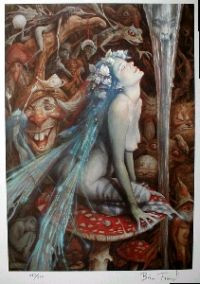 CATERPILLAR'S MUSHROOM by Brian Froud (Ltd)